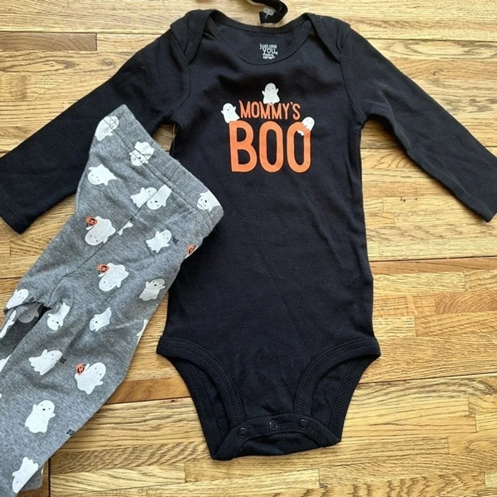 Just For You By Carters 3 Piece Halloween Outfit Size 9 Mo‎